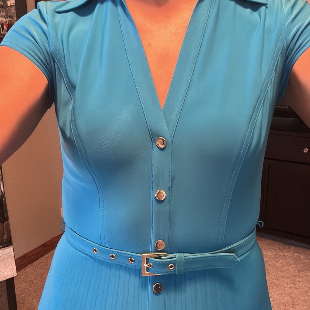 Cache Blue Dress - Picture 4 of 7